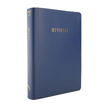 Bivhili Tshivenda 1936 Bible Navy Vinyl Softcover with Thumb Index