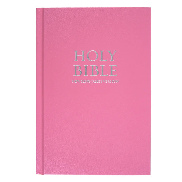 NKJV Pink Hardcover Bible